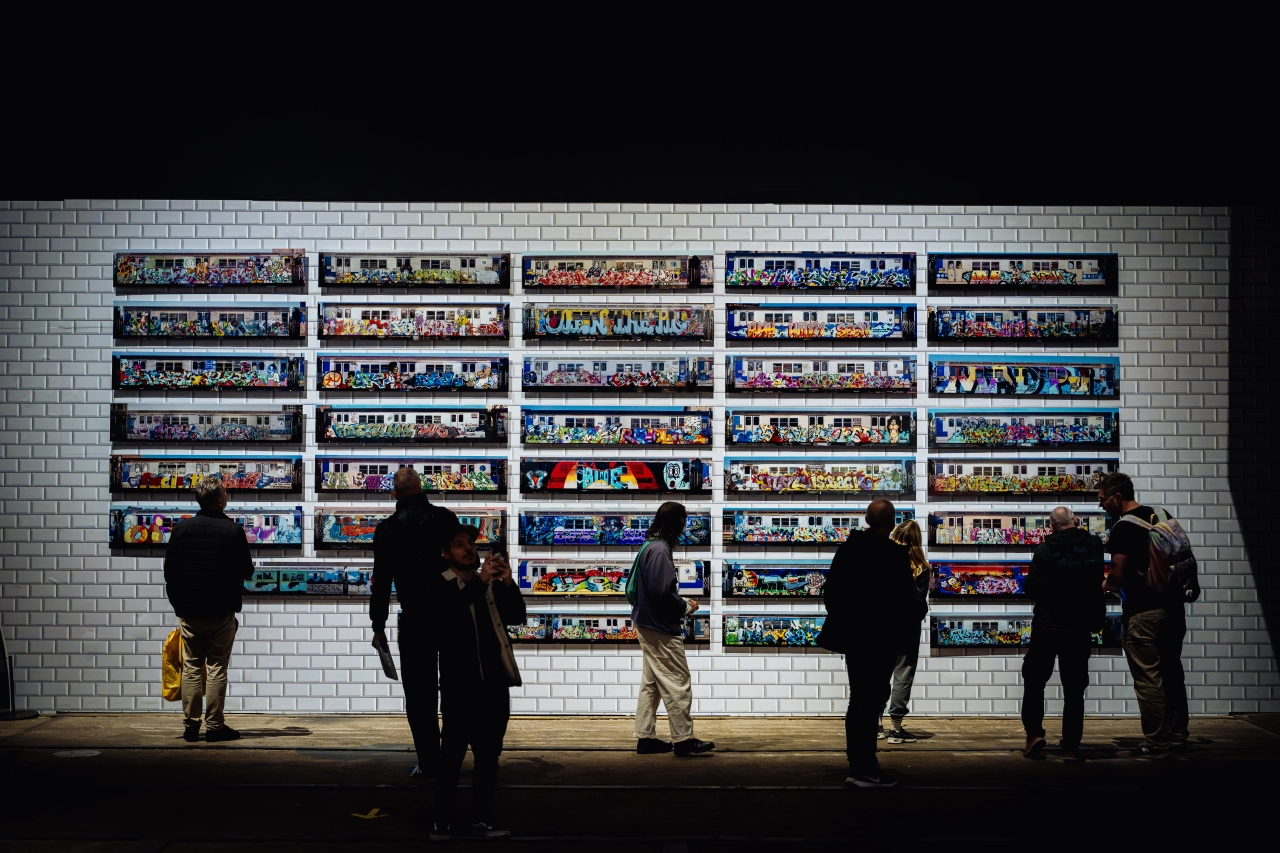 Henry Chalfant’s legendary New York subway graffiti photos pull into Amsterdam at life size